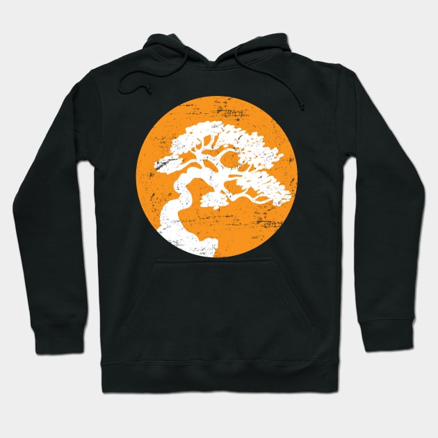 Japanese Bonsai Tree Orange Sun Zen - Gift Japanese Bonsai Tree Bonsai Tree Hoodie by giftideas